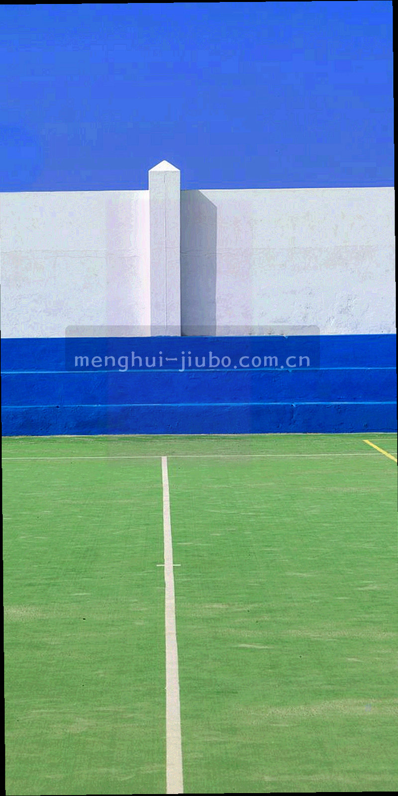 手机模型中显示简洁的九博体育应用界面，带金色主题